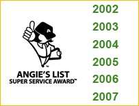 The years of Awards for Alstate Appliance Repair